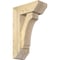 Ekena Millwork Imperial Slat Rough Sawn Bracket w/ Offset Brace, Douglas Fir, 6"W x 14"D x 22"H BKT0604X14X22IMP06RDF - alternate 1